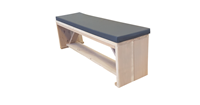 Wood4you Tuinbank Nick douglashout met kussen -190Lx43Hx38D cm