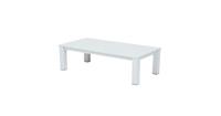 Garden Impressions Coba lounge tuintafel 130x70 - wit