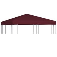 VidaXL Prieeldak 310 g/m² 3x3 m bordeaux