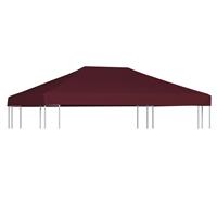 VidaXL Prieeldak 310 g/m² 3x4 m bordeaux