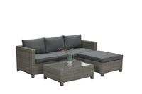 Garden Impressions loungeset Rudesheim - organic grey