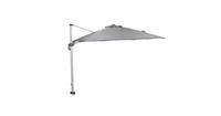 Garden Impressions Zweefparasol Hawaii Deluxe 300x300 - wit - licht grijs