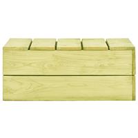 vidaXL Tuintafel 75x75x31 cm geïmpregneerd grenenhout