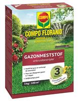 Compo gazonmeststof Floranid plus Onkruidbestrijder 100m² 3kg