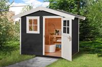 Weka Gartenhaus 123  Größe:Größe 5 Farbe:anthrazit