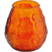 Trend Candles 1x Oranje windlicht kaars 48 branduren Oranje