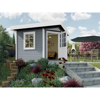 Weka tuinhuis Design 213+ GR.1 grijs 5,53m²