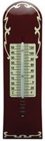 Topemaille Thermometer Deco Bordeaux rood / crÃ¨me