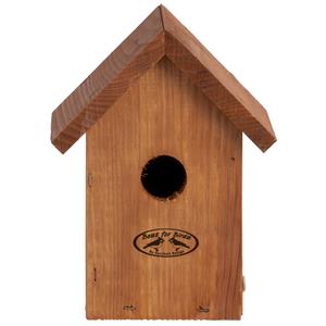 Best for Birds Nestkastje / vogelhuisje winterkoning - houten dakje - 19.8 cm -