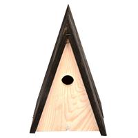 Vogelhuisje/nestkast wigwam 27.5 cm Bruin