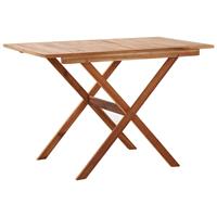 vidaXL Tuintafel inklapbaar 110x67x74 cm massief acaciahout