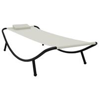 VidaXL Tuinbed 200x90 cm staal crme