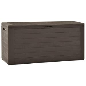 vidaXL Gartenbox  Braun