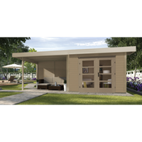 Weka tuinhuis Design 126B+ GR.2 naturel 17,45m²