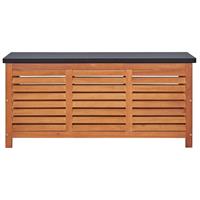 VIDAXL Gartenbox 117x50x55 Cm Eukalyptus Massivholz