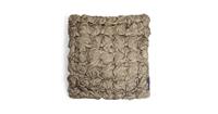 Mars & More Klein Kussen Fluweel Smock Taupe 30x30cm