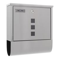 rottnersecurity Briefkasten Costa Edelstahl - Rottner Security