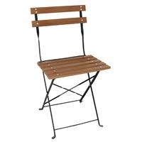 Bolero opklapbare imitatiehout stoelen - 2