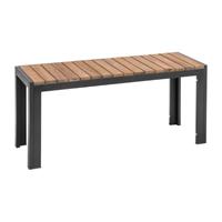 Bolero stalen en acaciahouten banken 100cm - 2
