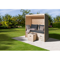 WEKA Sitzlaube Bozen, BxTxH: 170x85x192 cm