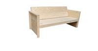 Wood4you Tuinbank Ameland -Doe het zelf' Bouwpakket Vurenhout 152Lx57Hx72D cm