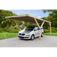 Weka carport-enkel 612 met PVC dak 360x606cm