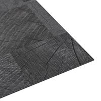Vloerplanken zelfklevend 5,11 m PVC houtstructuur grijs