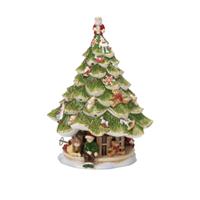 Villeroy & Boch Christmas Toys Muziekdoos Kerstboom met kinderen 30 cm