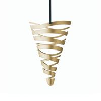 Stelton Tangle Ornament Kegel messing 22 cm