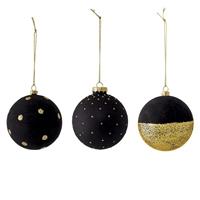 Unknown Bloomingville kerstballen - set van 3