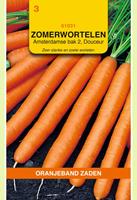 Oranjeband Zomerwortelen Douceur Amsterdamse Bak 2 Daucus carota - Wortelen - 5 gram