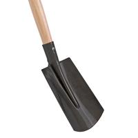 Talen Tools Mini zwarte spade / schep 75 cm -