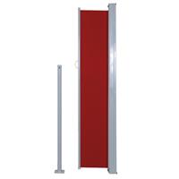 VidaXL Windscherm uittrekbaar 160x500 cm rood