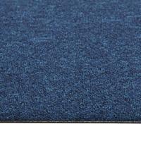 vidaXL Teppichfliesen 20 Stk. 5 m² 50x50 cm Dunkelblau Blau