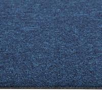 vidaXL Tapijttegels 20 st 5 m² 50x50 cm donkerblauw