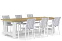 Santika Furniture Lifestyle Annisa/Los Angeles 260 cm dining tuinset 7-delig