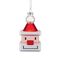 Alessi Le Palle Quadrate Kerstornament Santa Cube