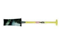 Onbekend Draineerspade vezel 5001 380 x 140 mm 850 mm met T-greep POLET