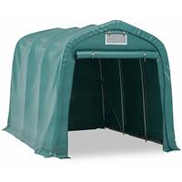 vidaxl Garagenzelt PVC 2,4x3,6 m  Grün