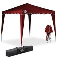 Deuba Faltpavillon Capri - Popup 3x3m weinrot