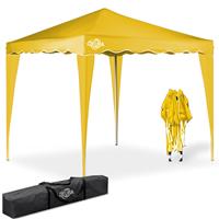 Casaria Paviljoen Capri Geel 3x3m UV-bescherming 50+