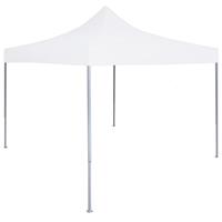 vidaXL Partytent inklapbaar 3x3 m staal wit