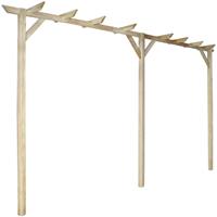 vidaXL Pergola 400x40x205 cm hout