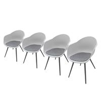 Garden Pleasure home24 Gartenstuhl Zara (4er-Set)