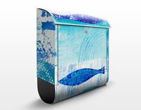 Klebefieber Briefkasten Fish in the blue