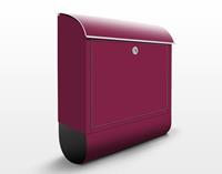 Klebefieber Briefkasten Colour Wine Red