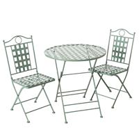 Boltze Bistro set groen Patio