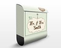 Klebefieber Briefkasten No.FB207 WunschText Vintage Hearts