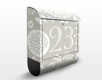 Klebefieber Briefkasten No.JS304 WunschText Gartenidylle