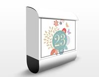 Klebefieber Briefkasten No.JS307 WunschText Rundherum